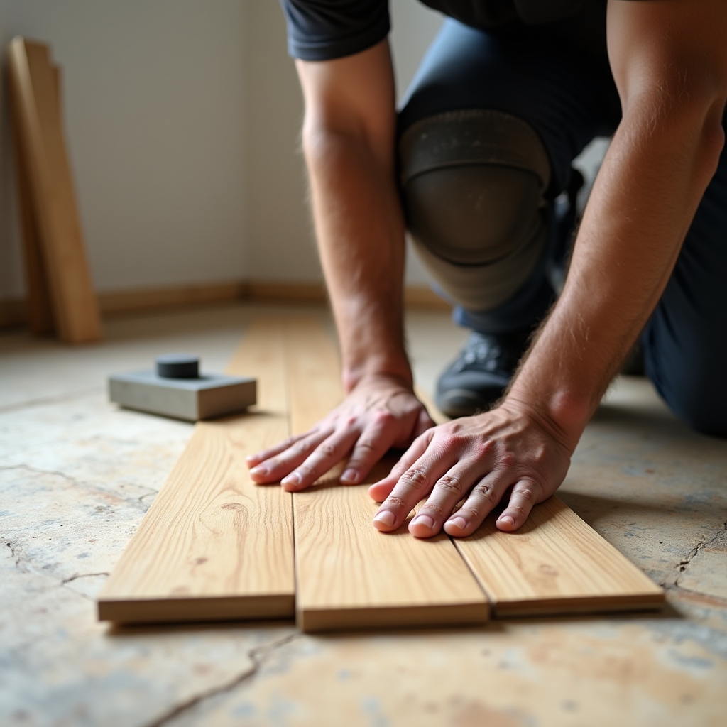 Montaj parchet laminat economic peste pardoseala existentă